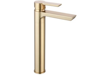 Rea Argus vysoká umývadlová batéria h-285, zlatá matná, REA-B6412