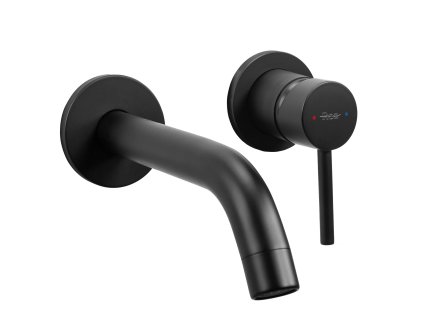 Rea Owen podomietková umývadlová batéria + BOX, čierna matná, REA-B5332