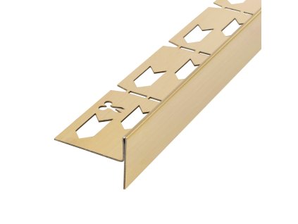 Listwa spadkowa brodzikowa 100cm Brush Gold