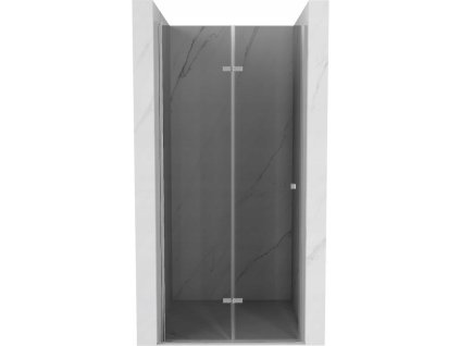 Mexen Lima sprchové dvere skladacie 80 cm, šedé sklo, chróm - 856-080-000-01-40