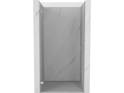 Mexen Lunar-B ľavé otočné sprchové dvere 65 cm, transparentné, chróm - 832-065-000-01-00-L