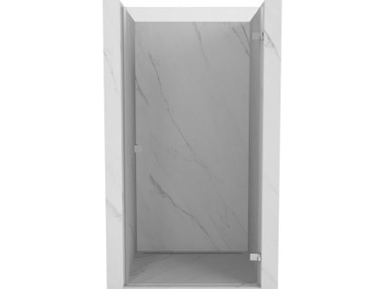 Mexen Lunar-B výklopné pravé sprchové dvere 95 cm, transparentné, chróm - 832-095-000-01-00-P
