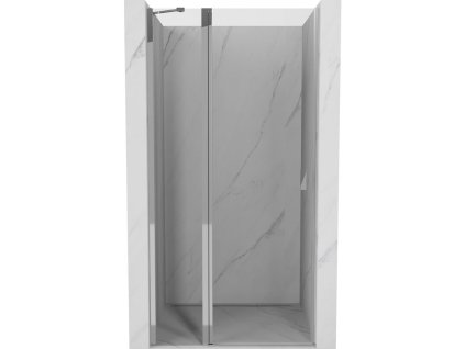 Mexen Mist výklopné sprchové dvere 115 cm, priehľadné, chróm - 8A4-115-000-01-00