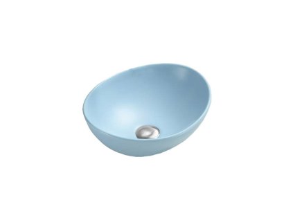 Mexen Elza umývadlo na dosku 40 x 33 cm, modré matné - 21014049