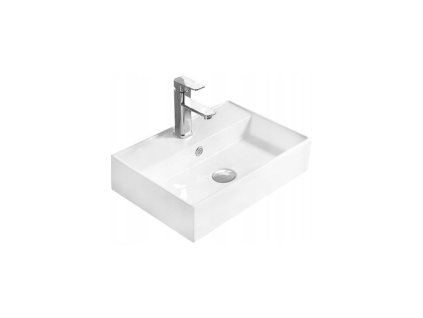 Mexen Blanca umývadlo na dosku 50 x 35 cm, biele - 21105000
