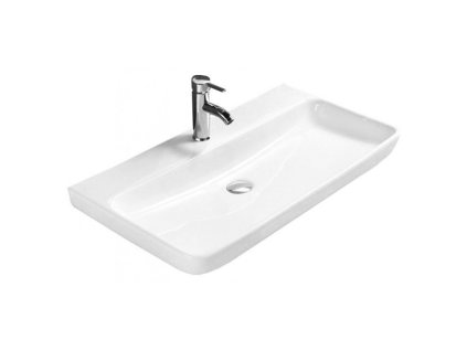 Mexen Lili umývadlo na dosku 81 x 47 cm, biele - 21138100