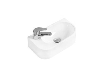 Mexen Viera umývadlo na dosku pravé 40 x 21 cm, biele -21274000R