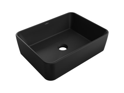Mexen Catia umývadlo na dosku 48 x 37 cm, čierne matné - 21314885