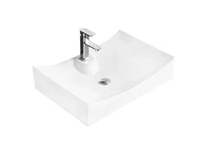 Mexen Gaja umývadlo na dosku 66 x 45 cm, biele - 21726600