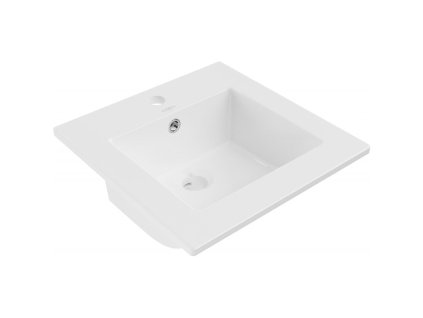 Mexen Atena umývadlo zapustené do dosky 41 x 41 cm, biele - 25014100