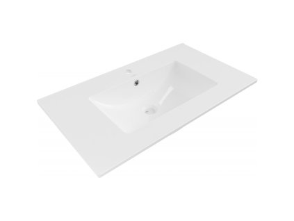 Mexen Atena umývadlo zapustené do dosky 80 x 46 cm, biele - 25018000