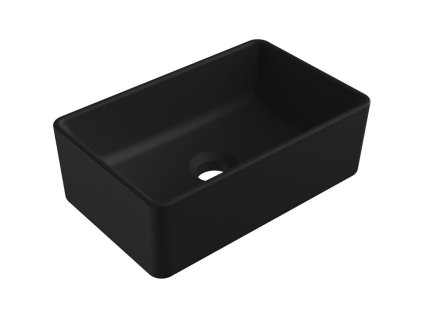 Mexen Nadia umývadlo na dosku 36 x 23 cm, čierne matné - 21613685