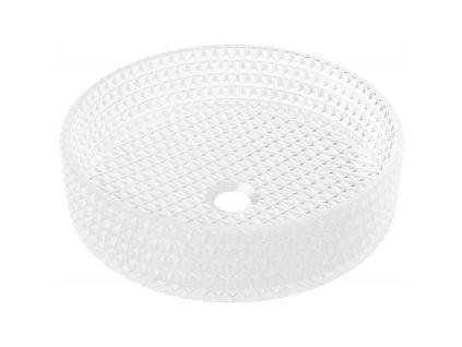 Mexen Aura sklenené umývadlo na dosku 39 x 39 cm, matné sklo - 24013930