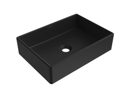 Mexen Goya umývadlo na dosku 45 x 32 cm, čierne matné - 22184585