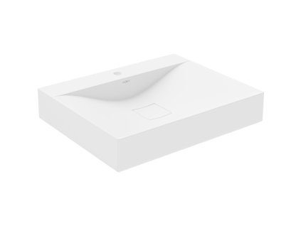 Mexen Poli konglomerátové umývadlo na dosku 1/O 60 x 48 cm, biele - 23026001