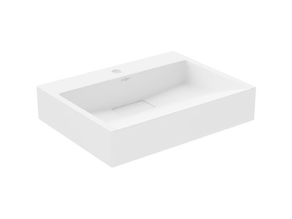 Mexen Ava konglomerátové umývadlo na dosku 1/O 50 x 38 cm, biele - 23015001