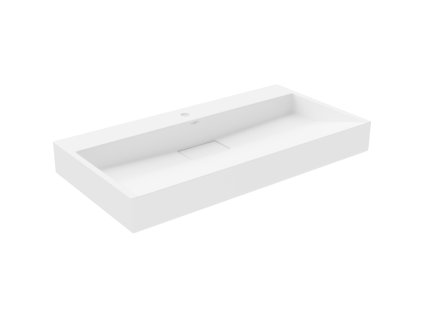 Mexen Ava konglomerátové umývadlo na dosku 1/O 90 x 46 cm, biele - 23019001
