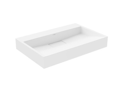 Mexen Ava konglomerátové umývadlo na dosku B/O 70 x 46 cm, biele - 23017000
