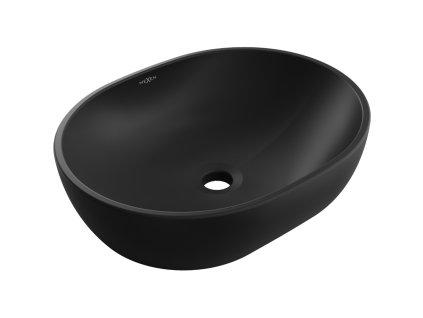 Mexen Viki umývadlo na dosku 48 x 35 cm, čierna matná - 21054885