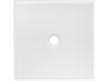 Mexen Xola-2 voľne stojace konglomerátové umývadlo 45 x 45 cm, biely mat - 26594500