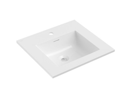 Mexen Otis vstavané umývadlo 51 x 46,5 cm, biely lesk - 25185000
