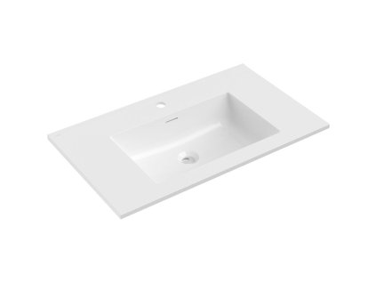 Mexen Otis vstavané umývadlo 81 x 46,5 cm, biely lesk - 25188000