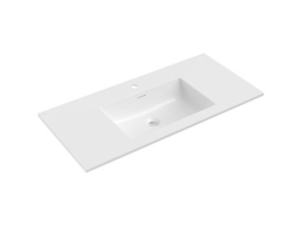 Mexen Otis vstavané umývadlo 101 x 46,5 cm, biely lesk - 25181000