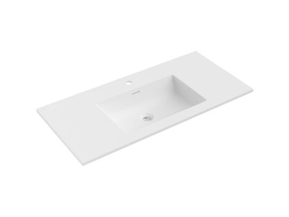 Mexen Otis vložené umývadlo 101 x 46,5 cm, biele matné - 25181000