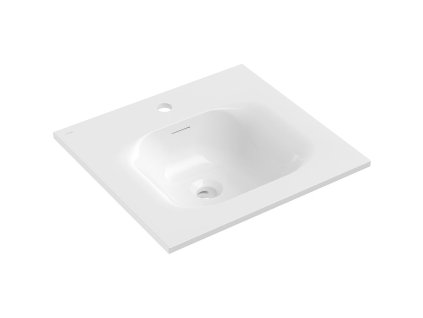 Mexen Vela vstavané umývadlo 51 x 46,5 cm, biely lesk - 25235000