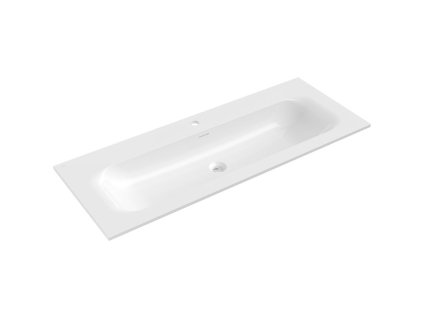 Mexen Vela vstavané umývadlo 121 x 46,5 cm, biely lesk - 25231200