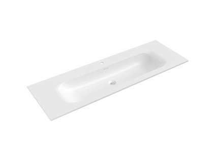 Mexen Vela vstavané umývadlo 141 x 46,5 cm, biely lesk - 25231400