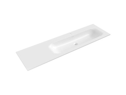 Mexen Vela umývadlo pod omietku pravé 161 x 46,5 cm, lesklá biela - 25231600P