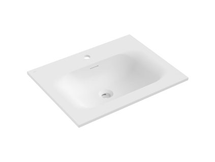 Mexen Vela vstavané umývadlo 61 x 46,5 cm, biela matná - 25236001