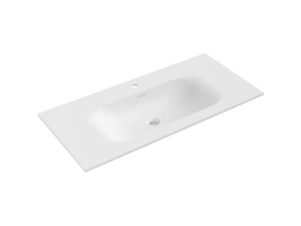 Mexen Vela vstavané umývadlo 101 x 46,5 cm, biele matné - 25231001