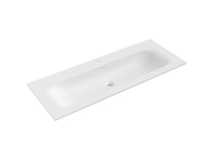 Mexen Vela vstavané umývadlo 121 x 46,5 cm, biele matné - 25231201