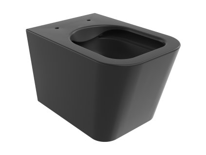 Mexen Teo WC záchod, splachovanie Rimless, čierna matná - 3385XX85