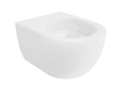 Mexen Carmen WC misa Tornado bez okrajov, biely lesk - 3388XX00T