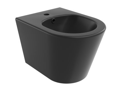 Mexen Rico závesný bidet, čierny matný - 35724885