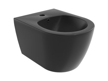 Mexen Carmen závesný bidet, čierny matný - 35884985