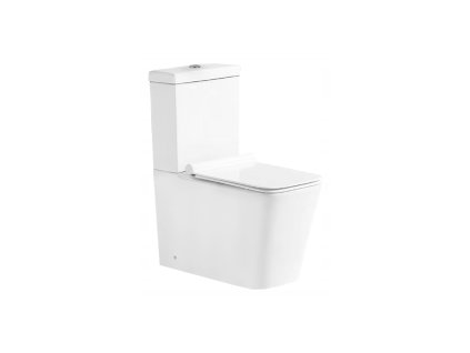 Mexen Cube WC kombi s doskou pomaly padajúcou, biela - 31014000