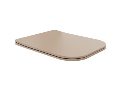 Mexen Teo voľne stojace štíhle sedadlo, duroplast, matné cappuccino - 39840064