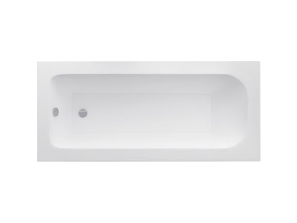 Obdĺžniková vaňa Mexen Vega 160 x 70 cm, biela - 55011607000