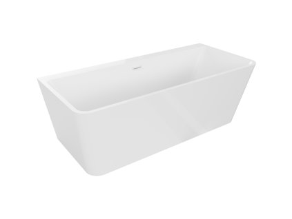 Mexen Volta voľne stojaca nástenná vaňa 150 x 75 cm, biela, prepad biely - 51131507500-20