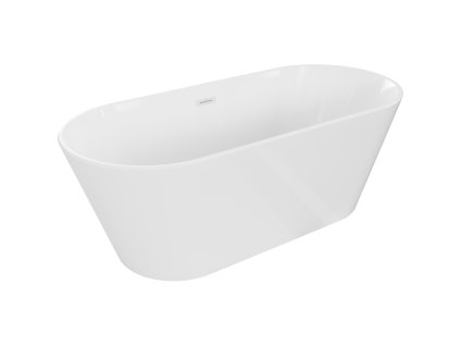 Mexen Flavia voľne stojaca vaňa 150 x 75 cm, biela, prepad biely - 54031507500-20