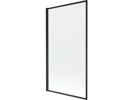 Mexen Alex vaňová zástena, 1-krídlo 70 x 140 cm, čierny vzor - 893-070-001-70-70