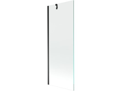 Mexen Next 1-krídlová vaňová zástena 70 x 150 cm, transparentná, čierna - 895-070-000-00-00-70
