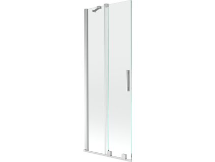 Mexen Velar 2-krídlová posuvná vaňová zástena 70 x 150 cm, transparentná, chróm - 896-070-000-01-01
