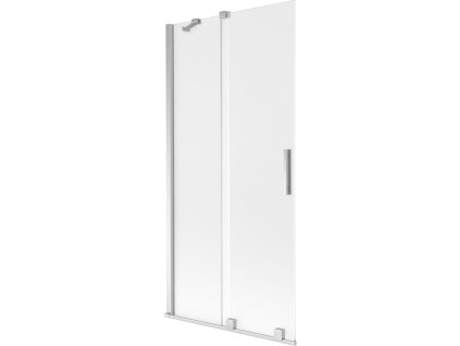 Mexen Velar 2-krídlová posuvná vaňová zástena 95 x 150 cm, matná, chróm - 896-095-000-31-01