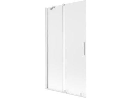 Mexen Velar 2-krídlová posuvná vaňová zástena 100 x 150 cm, matná, biela - 896-100-000-31-20