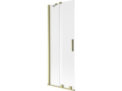Mexen Velar 2-krídlová posuvná vaňová zástena 70 x 150 cm, matná, brúsené zlato - 896-070-000-31-55